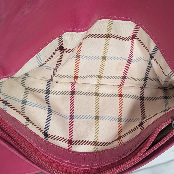 Vintage Coach Bleecker Dark Brown Smooth Leather Tattersall Buckle Long Wallet - Picture 14 of 16